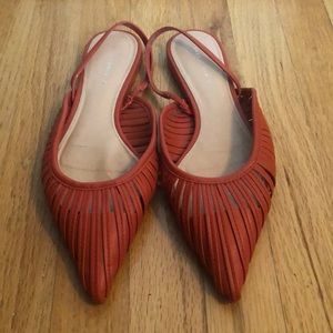 Zara Slingback Flats